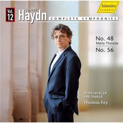 Fey Thomas / Heidelberger Sinfoniker & Joseph Haydn (1732-1809) - Sämtliche Sinfonien - Vol. 12