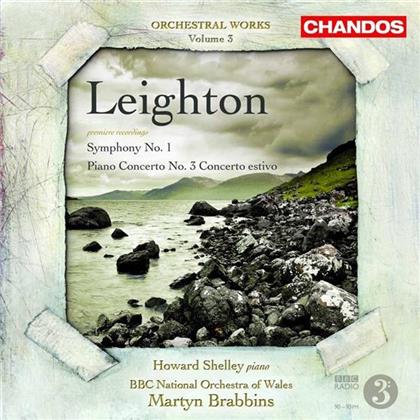 Brabbins Martyn / Shelley Howard / Bbc & Kenneth Leighton 1929-1988 - Sinf.1/Klav.Konz.3