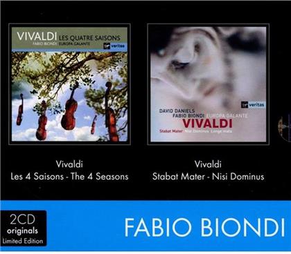 Fabio Biondi & Antonio Vivaldi (1678-1741) - Les 4 Saisons/Stabat Mater (2 CD)
