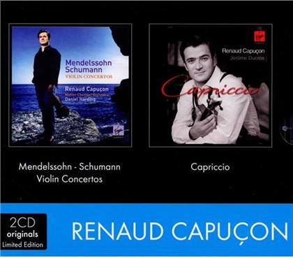 Renaud Capuçon & Mendelssohn / Schumann / Various - Violin Concertos/Capriccio (2 CDs)