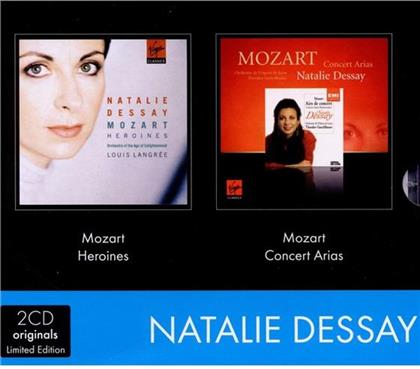 Natalie Dessay & Wolfgang Amadeus Mozart (1756-1791) - Konzertarien/Heroines (2 CDs)