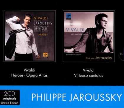 Philippe Jaroussky & Antonio Vivaldi (1678-1741) - Heroes/Virtuoso Cantatas (2 CDs)