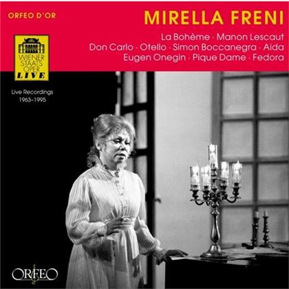 Wiener Staatsoper, Puccini / Verdi / Tschaikowsky /Giordano, Herbert von Karajan & Mirella Freni - Arien Rezital Live Wien 1963-11995 (2 CD)