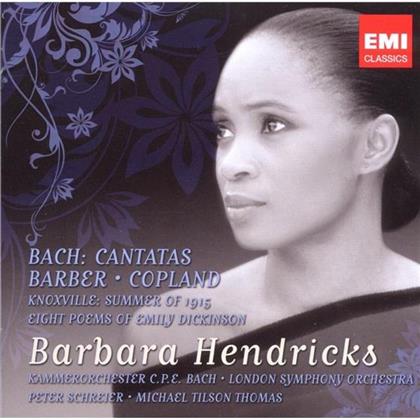 Barbara Hendricks & Bach / Barber / Copland - Cantatas (2 CD)