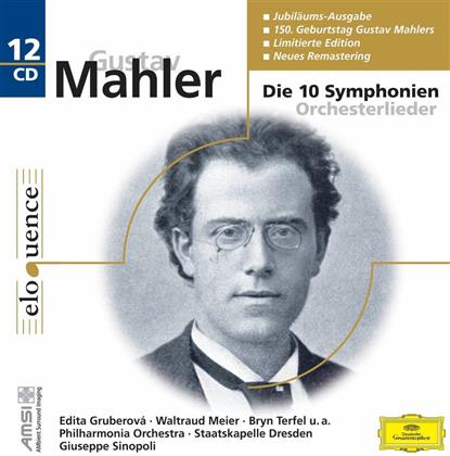 Gruberova Edita / Meier / Terfel / U.A. & Gustav Mahler (1860-1911) - Symphonien/Orchesterlieder (12 CDs)