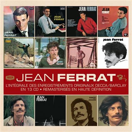 Jean Ferrat - L'Integrale Des Enregistrements Originaux Decca/Barclay 1961-1972 (13 CDs)