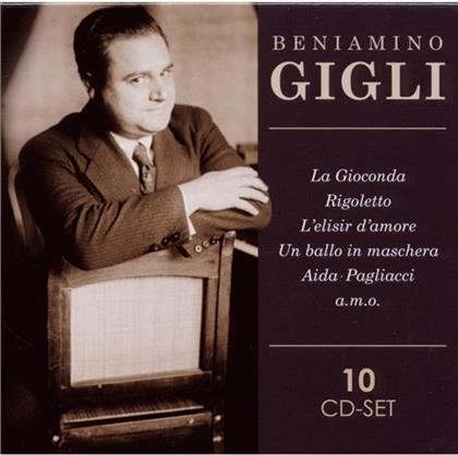 Beniamino Gigli & --- - Arien Aus Opern (10 CDs)