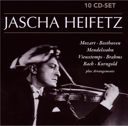 Jascha Heifetz & --- - Konzerte Fuer Violine & Orchester (10 CDs)