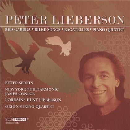 Lorraine Hunt Lieberson & Peter Lieberson (+1946) - Red Garuda, Rilke Songs, Bagatelle