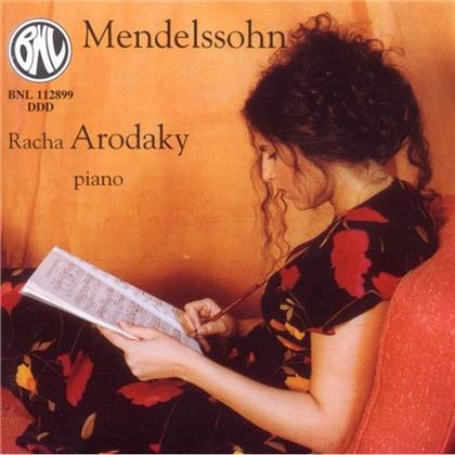 Racha Arodaky & Felix Mendelssohn-Bartholdy (1809-1847) - Lieder Ohne Worte Op19/2,5,6,