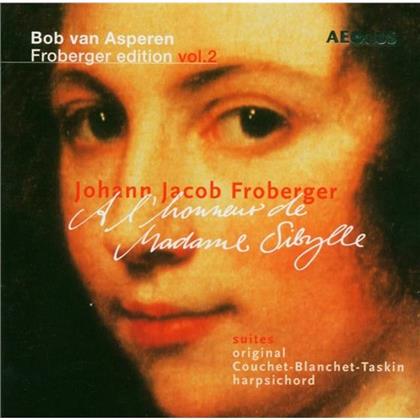 Bob van Asperen & Johann-Jakob Froberger (1616-1667) - Suite Nr1, Nr2, Nr3, Nr4, Nr5 (2 CD)