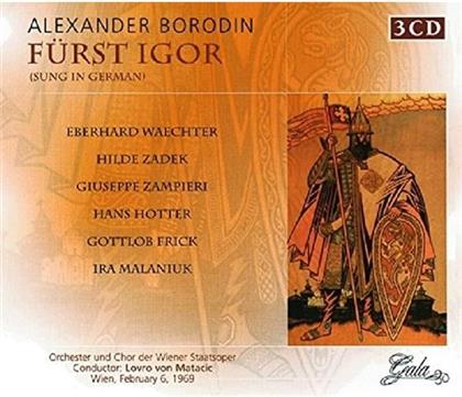 Waechter, Zadek, Zampieri, Hotter, Klein & Alexander Borodin (1833-1887) - Fuerst Igor + Bonus Track Fuerst (3 CDs)
