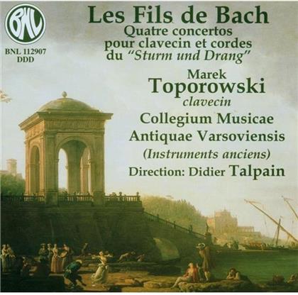 Toporowski & Johann Christian Bach (1735-1782) - Konzert Fuer Cembalo De Riga I
