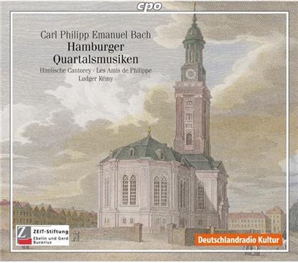 Les Amis De Philippe & Carl Philipp Emanuel Bach (1714-1788) - Musica Sacra Hamburgensis (2 CDs)