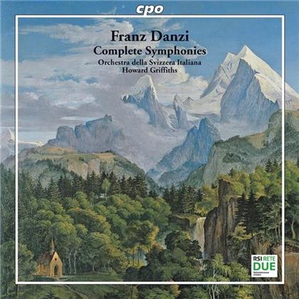 Orchestra Della Svizzera Italiana & Franz Danzi (1763-1826) - Sinfonie P218, P219, P220, P22 (2 CDs)