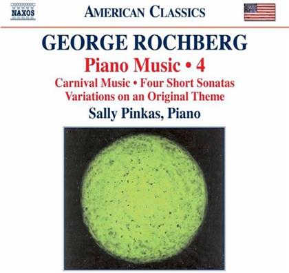 Pinkas Sally & George Rochberg - Piano Music Vol.4