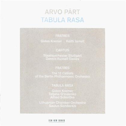 Pärt Arvo/Kremer Gidon/Jarrett Keith & Arvo Pärt (*1935) - Tabula Rasa (Deluxe Edition)