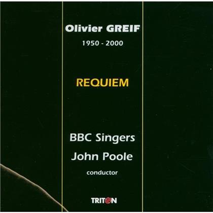Poole John / Bbc Singers & Olivier Greif - Requiem