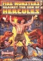 Fire monsters against the son of Hercules
