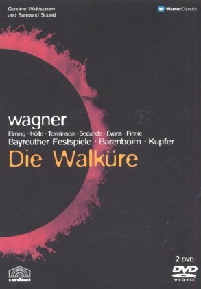 Bayreuther Festspiele Orchestra, Daniel Barenboim & Sir John Tomlinson - Wagner - Die Walküre (Unitel Classica, Warner Classics, 2 DVDs)