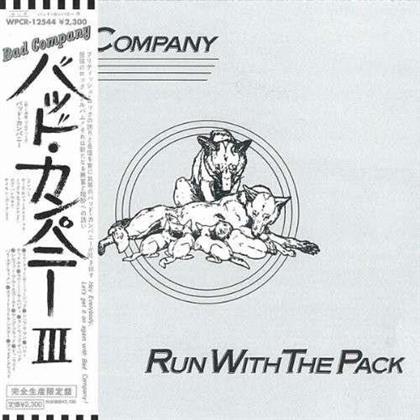 Bad Company - Run With The Pack - Papersleeve (Japan Edition, Remastered)