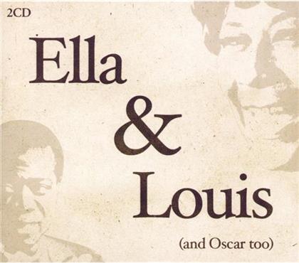 Ella Fitzgerald, Louis Armstrong & Gilles Peterson - Ella & Louis (& Oscar Too) (Remastered, 2 CDs)