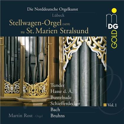 Martin Rost & Tunder/Hasse/Buxtehude/Schiefferdecker/ - Stellwagen-Orgel Stralsund Vol. 1 Lübeck
