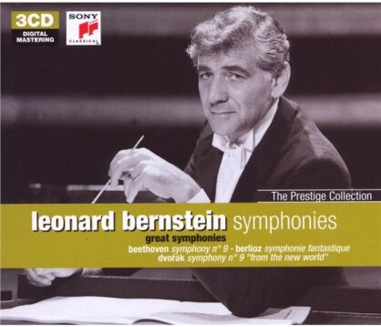 Leonard Bernstein (1918-1990) & Beethoven / Berlioz / Dvorak - Symphonies (3 CDs)