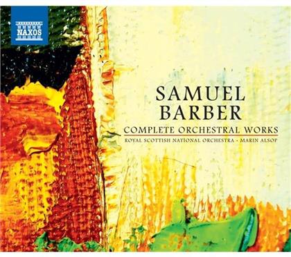 Alsop Marin / Royal Scottish Nso & Samuel Barber (1910-1981) - Sämtliche Orchesterwerke (6 CD)