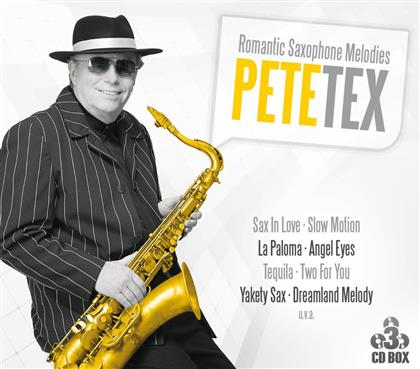 Pete Tex - Romantic Saxophone Melodies (3 CDs)