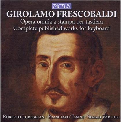 Loreggian / Tasini / Varatolo & Girolamo Frescobaldi (1583-1643) - Complete Published Works For Keyb (12 CD)