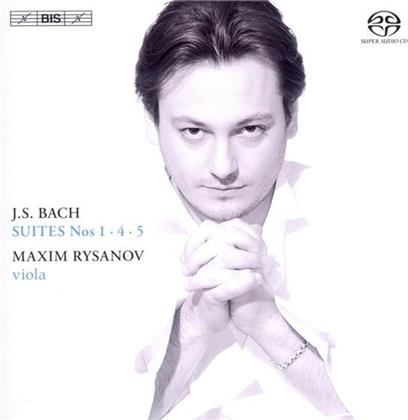 Maxim Rysanov & Johann Sebastian Bach (1685-1750) - Cello-Suiten (Arr.Viola) (SACD)