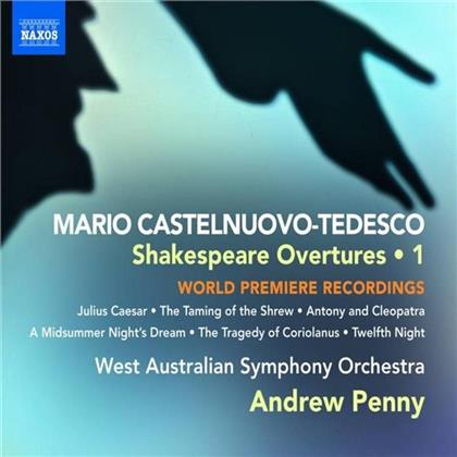 Penny Andrew / West Australian So & Mario Castelnuovo-Tedesco (1895-1968) - Shakespearian Overtures 1
