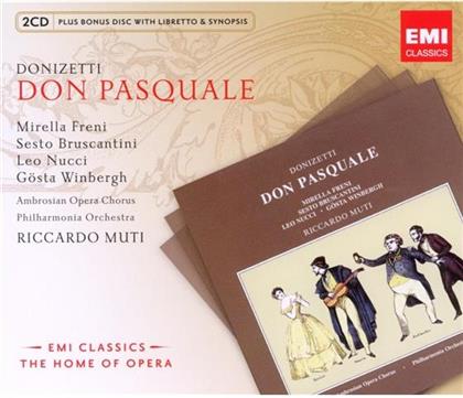 Muti / Freni / Winbergh / Bruscantin & Gaetano Donizetti (1797-1848) - Don Pasquale (3 CDs)