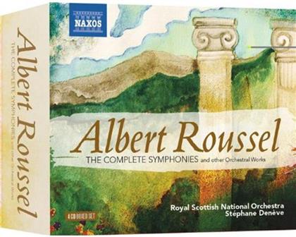 Deneve Stephane / Royal Scottish Nso & Albert Roussel (1869-1937) - Sämtliche Sinfonien (4 CDs)