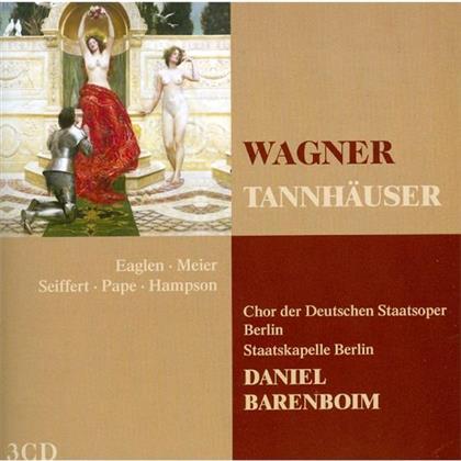 Daniel Barenboim, Richard Wagner (1813-1883) & Jane Eaglen - Tannhäuser (3 CDs)
