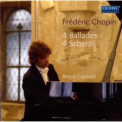 Bernd Glemser & Frédéric Chopin (1810-1849) - 4 Balladen & 4 Scherzi