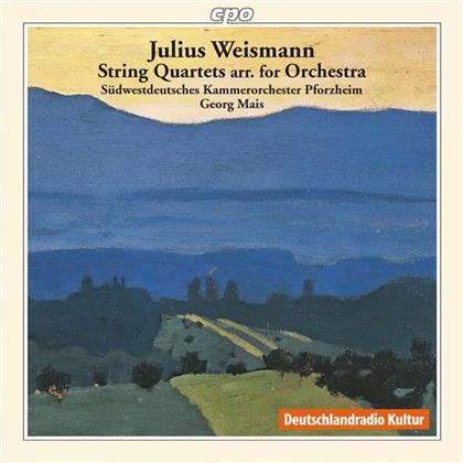 Suedwestdeutsches Kammerorchester & Julius Weismann - Streichquartette Op133, Op148