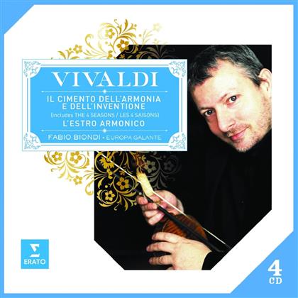 Biondi Fabio / Europa Galante & Antonio Vivaldi (1678-1741) - Vier Jahreszeiten & Violinkonzerte (4 CD)