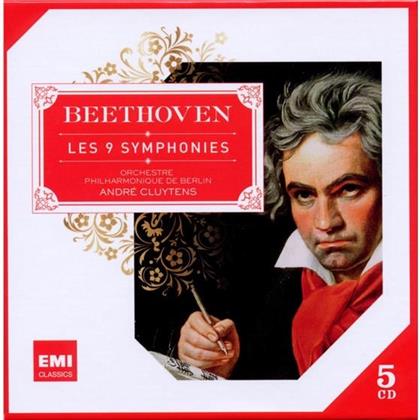 Cluytens Andre / Bp & Ludwig van Beethoven (1770-1827) - Sinfonien 1-9/Ouvertueren (5 CDs)