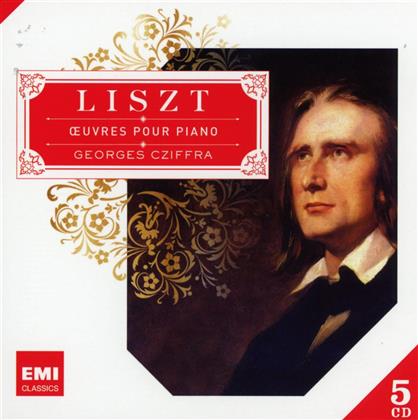 Georges Cziffra & Franz Liszt (1811-1886) - Klavierwerke (5 CDs)