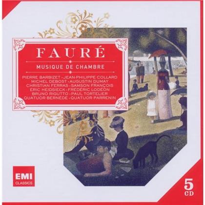 --- & Gabriel Fauré (1845-1924) - Kammermusik (5 CDs)