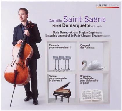 Camille Saint-Saëns (1835-1921), Henri Demarquette & Boris Berezovsky - Konzert Fuer Cello, Carnaval Des Animaux