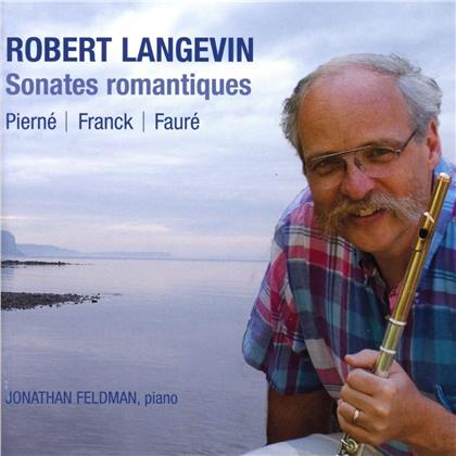 Langevin Robert, Floete / Feldmann J. & César Franck (1822-1890) - Sonate Fuer Floete & Klavier