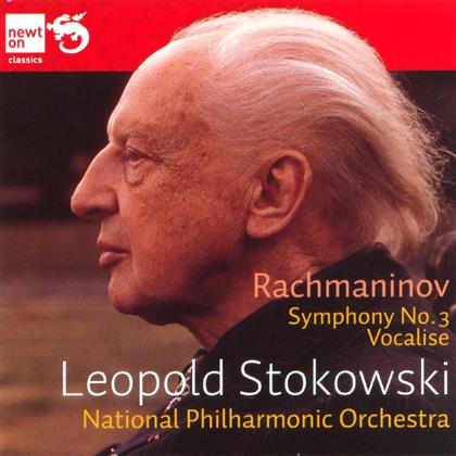 Leopold Stokowski & Sergej Rachmaninoff (1873-1943) - Sinf.3 / Vocalise