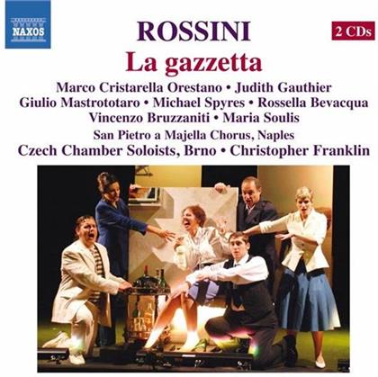 Franklin Christopher / Czech Chamgber S. & Gioachino Rossini (1792-1868) - Gazzetta(Oper) (2 CDs)