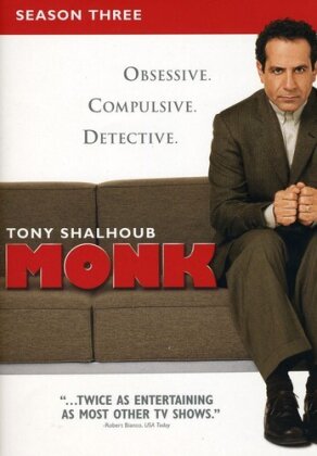 Monk - Season 3 (Repackaged, 4 DVDs)