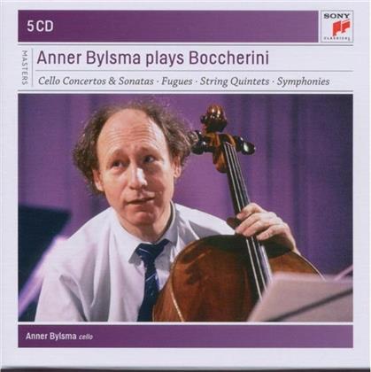 Anner Bylsma & Luigi Boccherini (1743-1805) - Cello Concertos, Symphonies (5 CD)