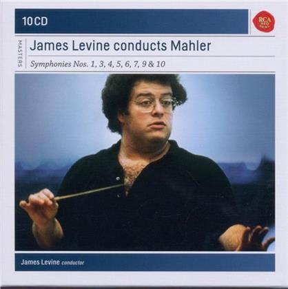 James Levine & Gustav Mahler (1860-1911) - Mahler Symphonies (10 CDs)