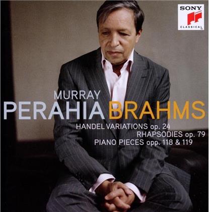 Murray Perahia & Johannes Brahms (1833-1897) - Handel Variations / Rhapsodies /